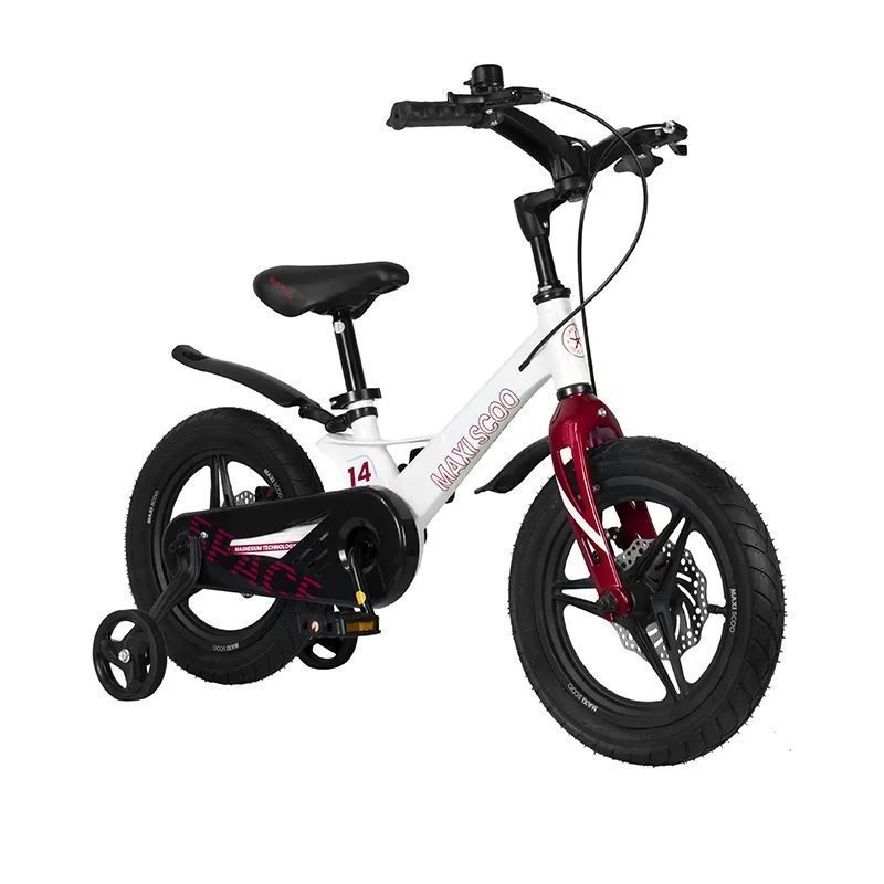 Детский 2- колесный велосипед Maxiscoo Space Делюкс плюс,14" 